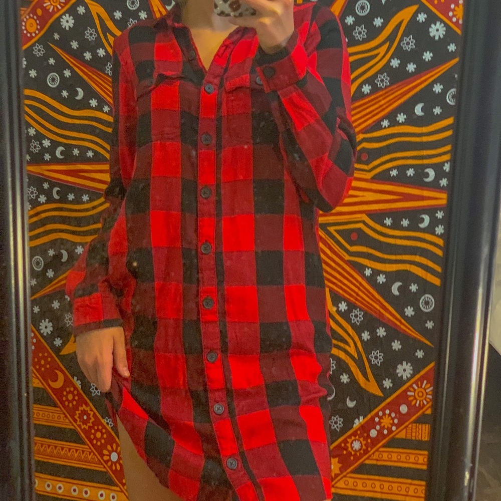 ★plaid dress